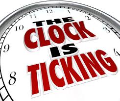 The Clock is Ticking!